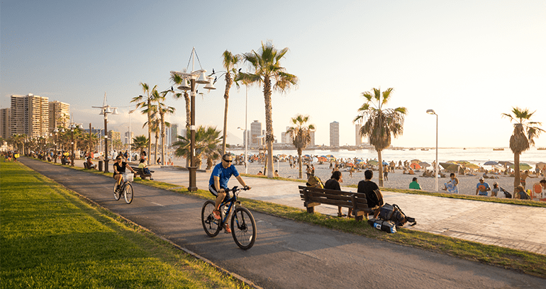 Chile recibe un récord de más de 5 millones de turistas en 2024